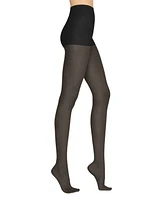 Women's European Made Cross Pattern Tights