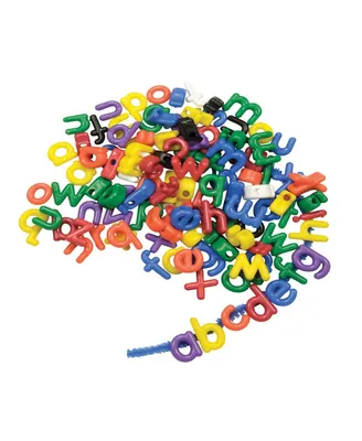 Roylco Lower Case Lacing Letter Beads - 288 Pieces