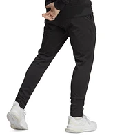 adidas Men's Essentials Performance Single Jersey Tapered Open Hem Jogger Pants