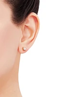 Illusion Stud Earrings in 10k Gold, Created for Macy's