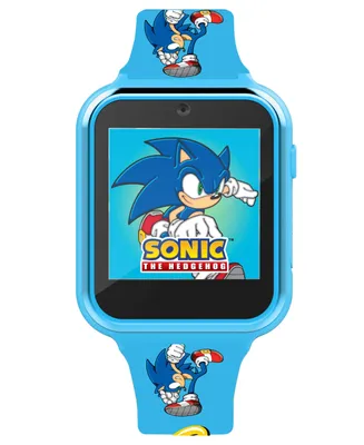 Sega Children's Sonic the Hedgehog Blue Silicone Smart Watch 38mm