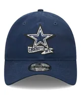 Big Boys New Era Navy Dallas Cowboys Sideline 9TWENTY Adjustable Hat