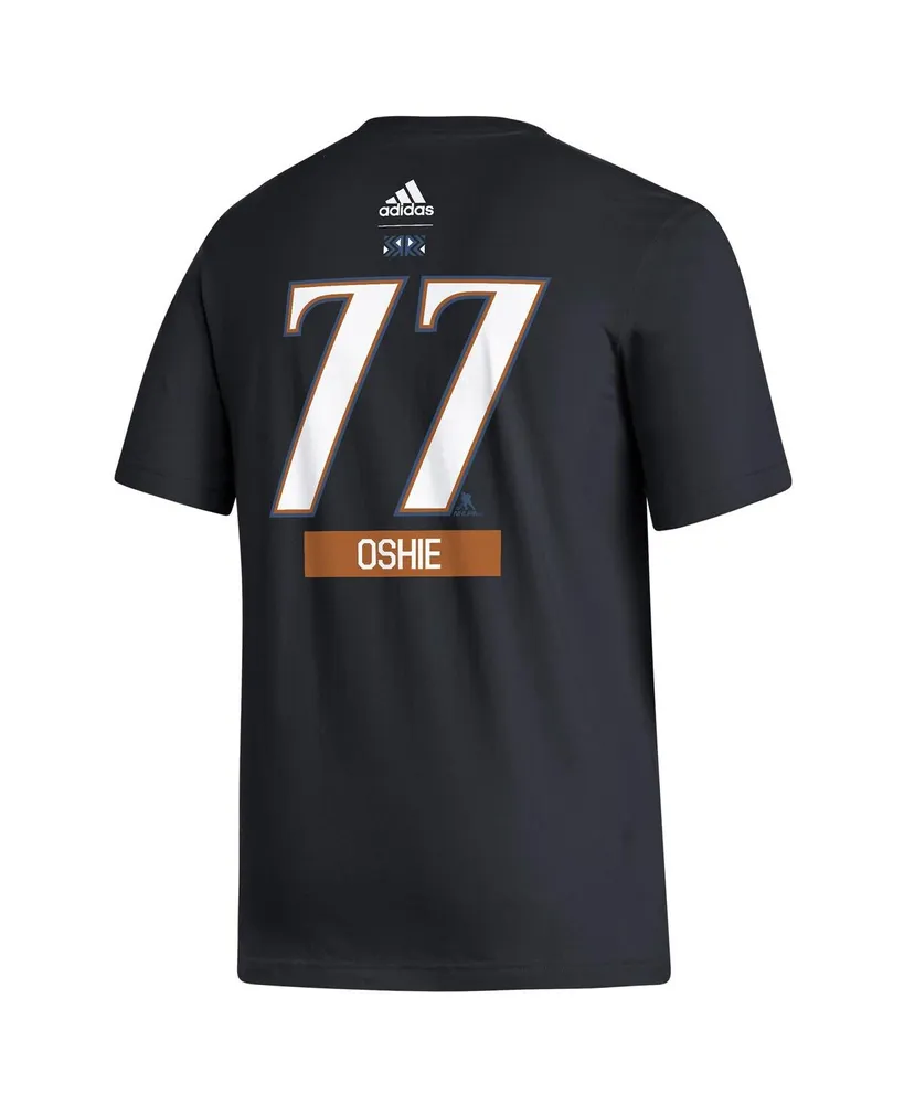 Men's adidas Tj Oshie Black Washington Capitals Reverse Retro 2.0 Name and Number T-shirt