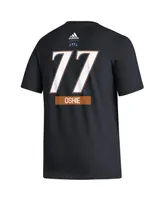 Men's adidas Tj Oshie Black Washington Capitals Reverse Retro 2.0 Name and Number T-shirt