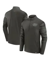 Men's Fanatics Black Florida Gators Oht Military-Inspired Appreciation Guardian Quarter-Zip Top