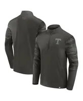 Men's Fanatics Black Tennessee Volunteers Oht Military-Inspired Appreciation Guardian Quarter-Zip Top