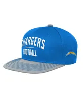 Preschool Boys and Girls Powder Blue Los Angeles Chargers Lock Up Snapback Hat