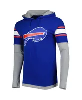 Men's New Era Royal Buffalo Bills Long Sleeve Hoodie T-shirt