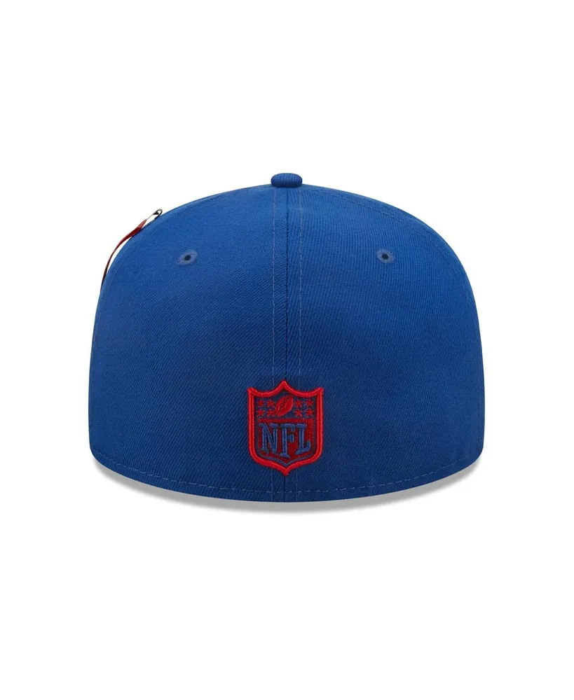 Men's New Era X Alpha Industries Royal New York Giants Alpha 59Fifty Fitted Hat