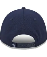 Men's New Era Navy Dallas Cowboys Framed Af 9FORTY Snapback Hat