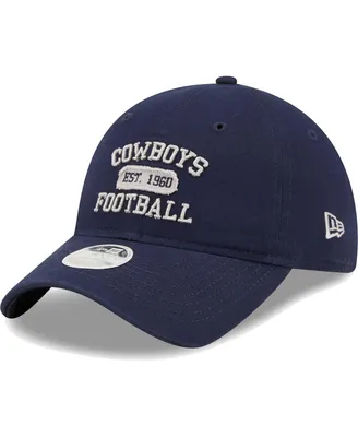 Women's New Era Navy Dallas Cowboys Formed 9TWENTY Adjustable Hat