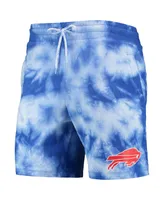 Men's New Era Royal Buffalo Bills Tie-Dye Shorts