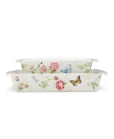 Lenox Butterfly Meadow Rectangular Baker 2-Piece Set