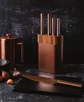 Cuisine::pro Daisho Nara Knife Block Copper Set, 6 Piece