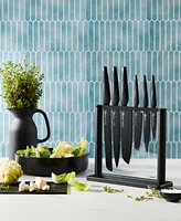 Cuisine::pro Id3 Black Samurai Gozen Knife Block Set, 7 Piece