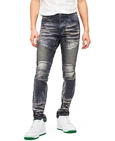 Reason Men's Big and Tall Mac Skinny Denim Jeans