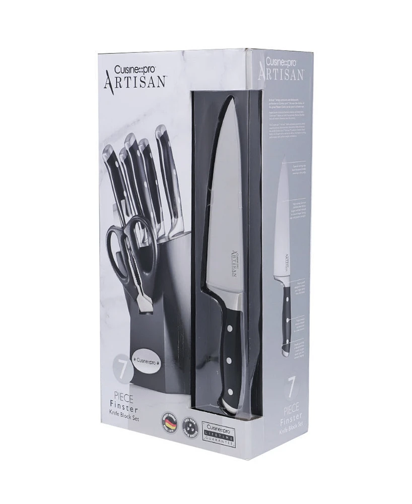 Cuisine::pro Artisan Finster Knife Block Set, 7 Piece