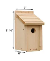 Woodlink Wooden Cedar Bluebird House