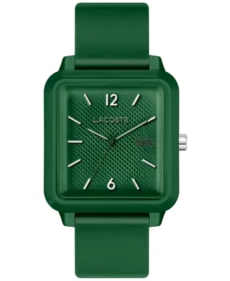 Lacoste Men's Studio Silicone Strap Watch 36mm x 38mm