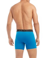 2(x)ist Men's Mesh Performance Ready 6" Boxer Brief, Pack of 3