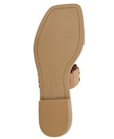 BCBGeneration Women's Lereda Square Toe Flat Sandal