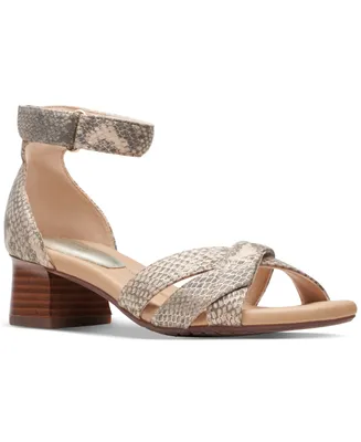 Clarks Women's Desirae Lily Ankle-Strap Sandals
