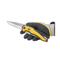 Cat Xl 9-in-1 Multifunction Knife and Pliers Tool with Pouch