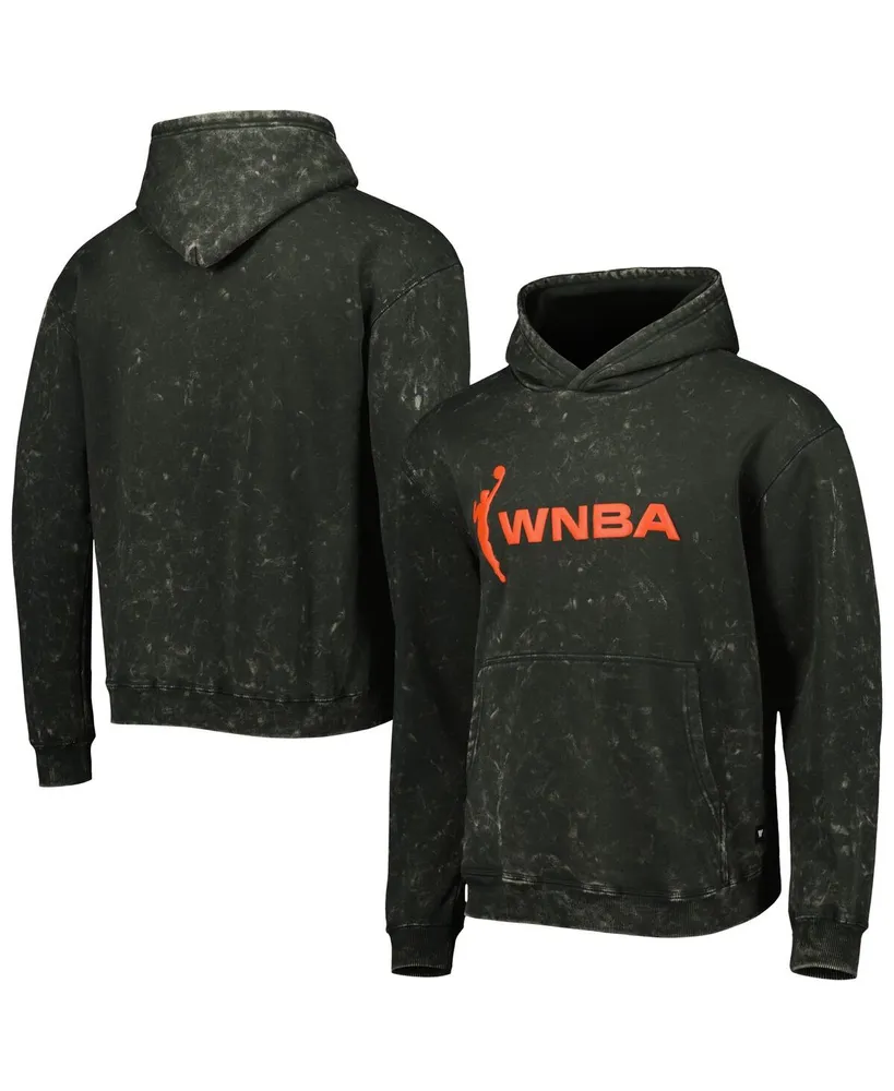 Mens' and Women's The Wild Collective Black Wnba Acid Tonal Logowoman Pullover Hoodie