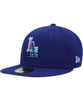 Men's New Era Royal Los Angeles Dodgers 1988 World Series Polar Lights 59FIFTY Fitted Hat