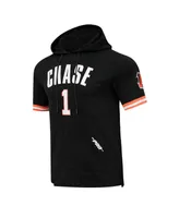 Men's Pro Standard Ja'Marr Chase Black Cincinnati Bengals Player Name and Number Hoodie T-shirt