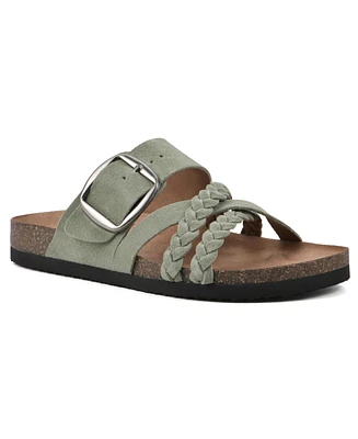 White Mountain Women's Healing Footbed Sandals