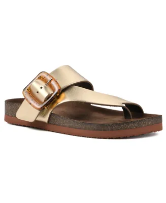 White Mountain Women's Harley Footbed Sandals