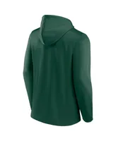 Men's Fanatics Green Michigan State Spartans Ball Carrier Full-Zip Hoodie