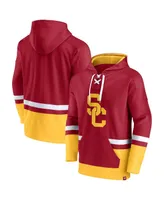 Men's Fanatics Cardinal Usc Trojans First Battle Pullover Hoodie