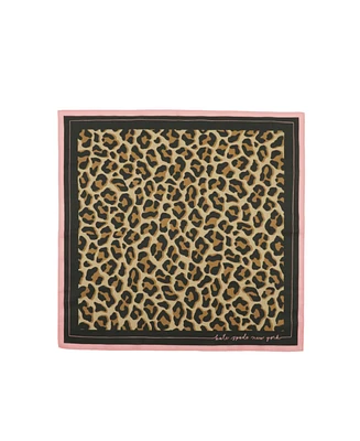 kate spade new york Women's Cheetah Print Square Bandana