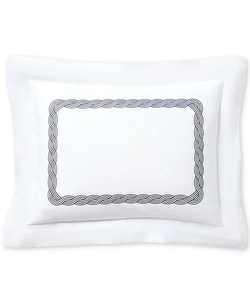 Lauren Ralph Spencer Cable Embroidery Decorative Pillow, 12" x 16"