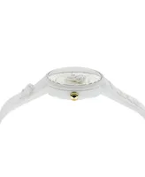 Versace Women's Swiss Medusa Pop White Silicone Strap Watch 39mm