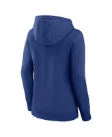 Women's Fanatics Tampa Bay Lightning Simplicity Crossover V-Neck Pullover Hoodie