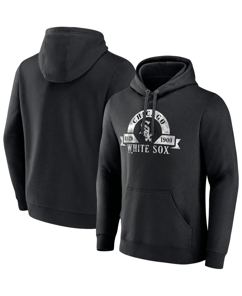 Men's Fanatics Black Chicago White Sox Big and Tall Utility Pullover Hoodie