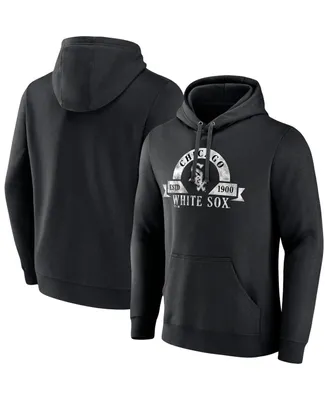 Men's Fanatics Black Chicago White Sox Big and Tall Utility Pullover Hoodie