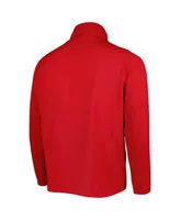 Men's Under Armour Red Wisconsin Badgers Squad 3.0 Full-Zip Jacket