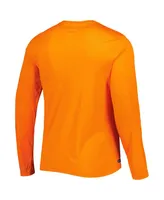 Men's New Era Orange Denver Broncos Combine Authentic Offsides Long Sleeve T-shirt