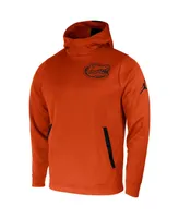 Men's Jordan Orange Florida Gators 2-Hit Performance Pullover Hoodie