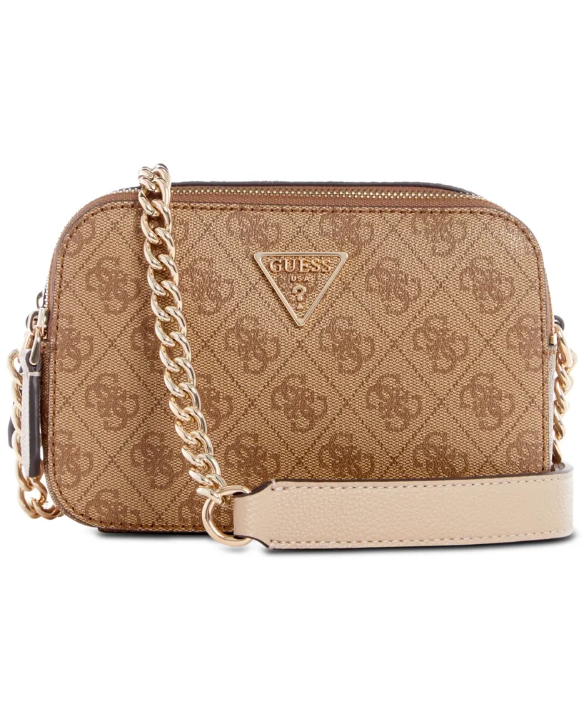 Guess Noelle Small 4G Basique Monogram Camera Crossbody