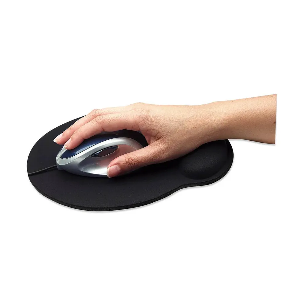 manhattan Wrist-Rest Mouse Pad - Black