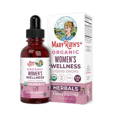 MaryRuth's Organic Women's Wellness & Menstrual Support Liquid Extract Alcohol Free