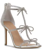 I.n.c. International Concepts Women's Nolino Beaded Bow T-Strap Dress Sandals, Created for Macy's