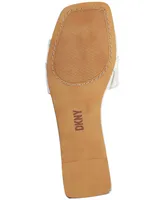 Dkny Women's Alaina Slip-On Hardware Slide Sandals