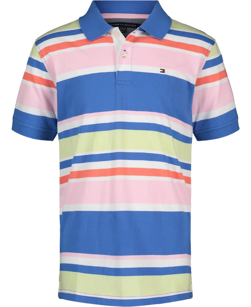 Tommy Hilfiger Toddler Stripe | Boys Shirt Polo Mall Multi Hawthorn