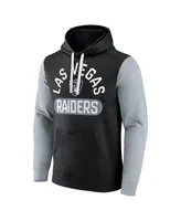 Men's Fanatics Black Las Vegas Raiders Extra Point Pullover Hoodie